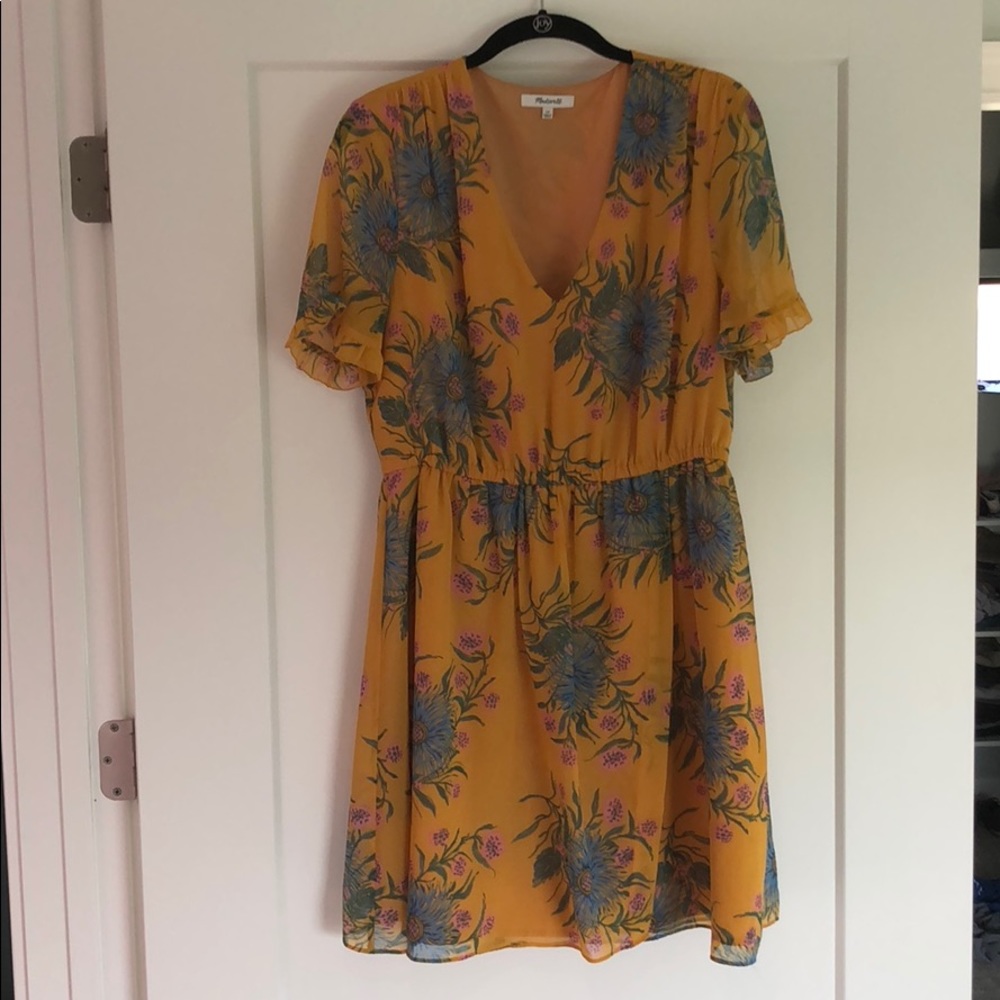 Yellow Madewell summer dress